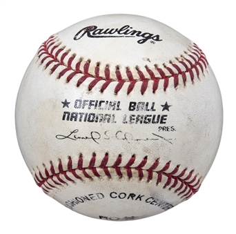 Ball Hit By Mark McGwire for his 500th Career Home Run 8/5/99 (PSA/DNA)